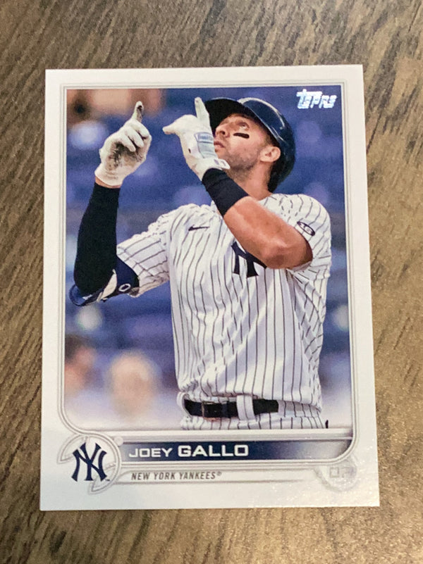 Joey Gallo New York Yankees MLB 2022 Topps 322 