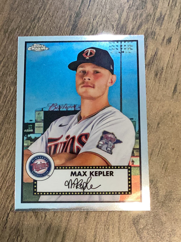 Max Kepler Minnesota Twins MLB 2021 Topps Chrome Platinum Anniversary 201 