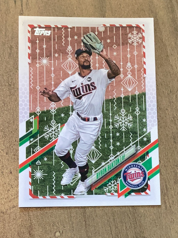 Byron Buxton Minnesota Twins MLB 2021 Topps Holiday HW189 