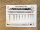 Carlos Correa Houston Astros MLB 2022 Topps Opening Day 37 Topps