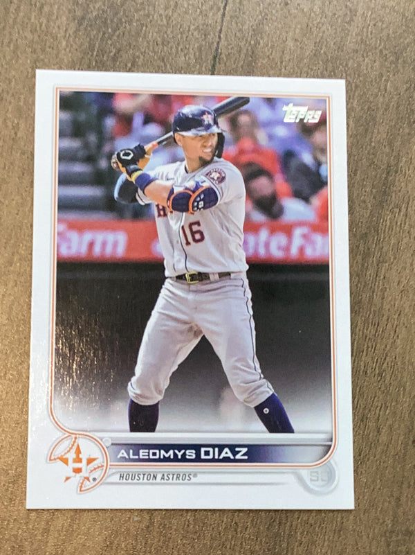 Aledmys Diaz Houston Astros MLB 2022 Topps Update US289 