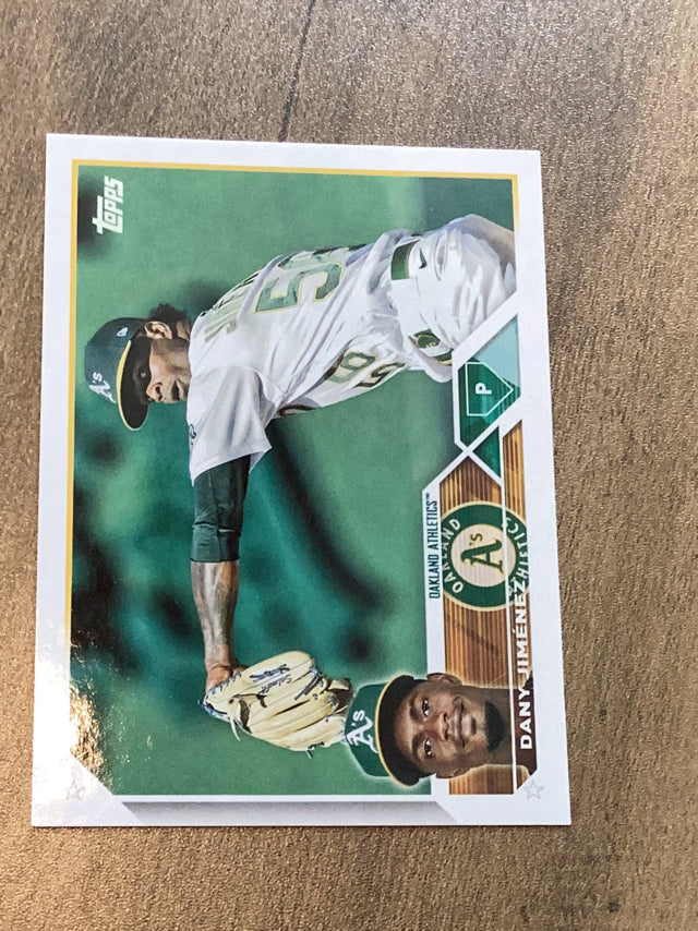 Dany Jimenez Oakland Athletics MLB 2023 Topps 164 