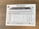 Seth Brown Oakland Athletics MLB 2022 Topps Update US166 Topps