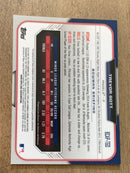 Trevor Gott Los Angeles Angels MLB 2015 Bowman - Chrome Prospect Autographs Refractor BCAP-TGO AU, SN499 Bowman