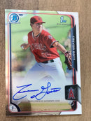 Trevor Gott Los Angeles Angels MLB 2015 Bowman - Chrome Prospect Autographs Refractor BCAP-TGO AU, SN499