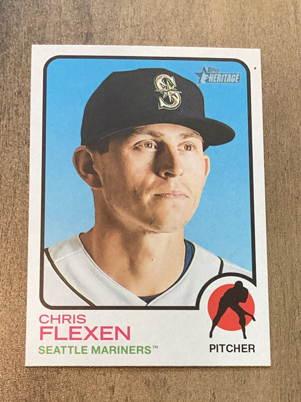 Chris Flexen Seattle Mariners MLB 2022 Topps Heritage 94 