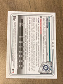 Julio Rodriguez Seattle Mariners MLB 2020 Bowman - Prospects Camo BP-19 Bowman