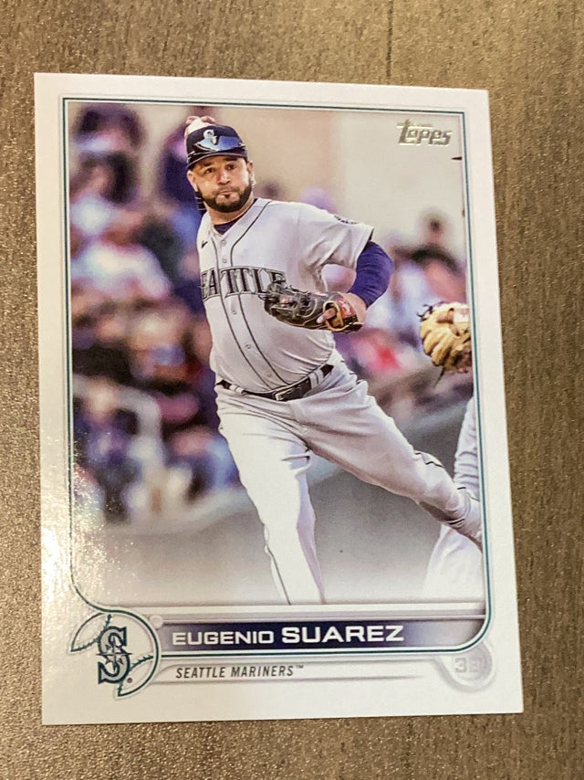 Eugenio Suarez Seattle Mariners MLB 2022 Topps Update US137 