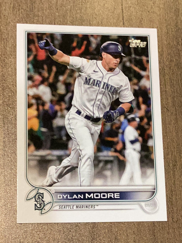 Dylan Moore Seattle Mariners MLB 2022 Topps 567 