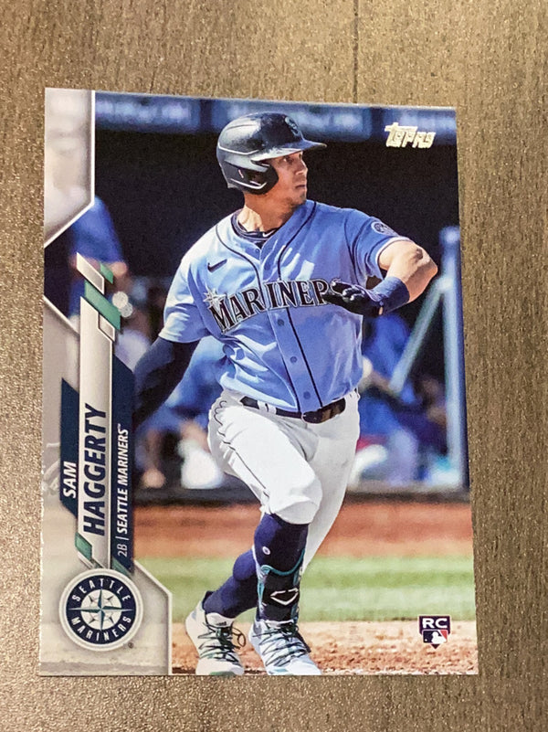 Sam Haggerty Seattle Mariners MLB 2020 Topps Update U-152 RC