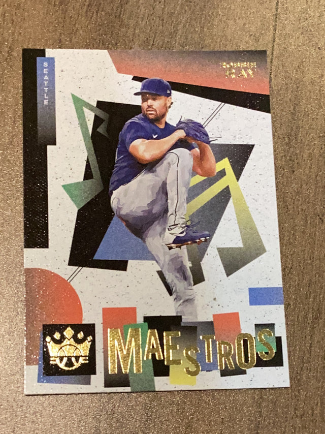 Robbie Ray Seattle Mariners MLB 2022 Panini Diamond Kings: Maestros M-17 