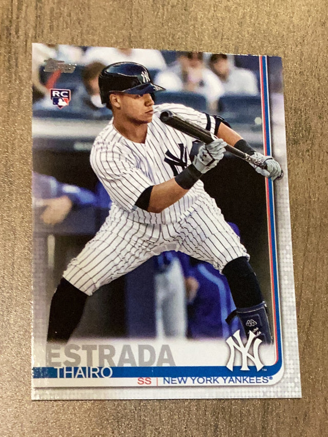 Thairo Estrada New York Yankees MLB 2019 Topps Update US168 RC