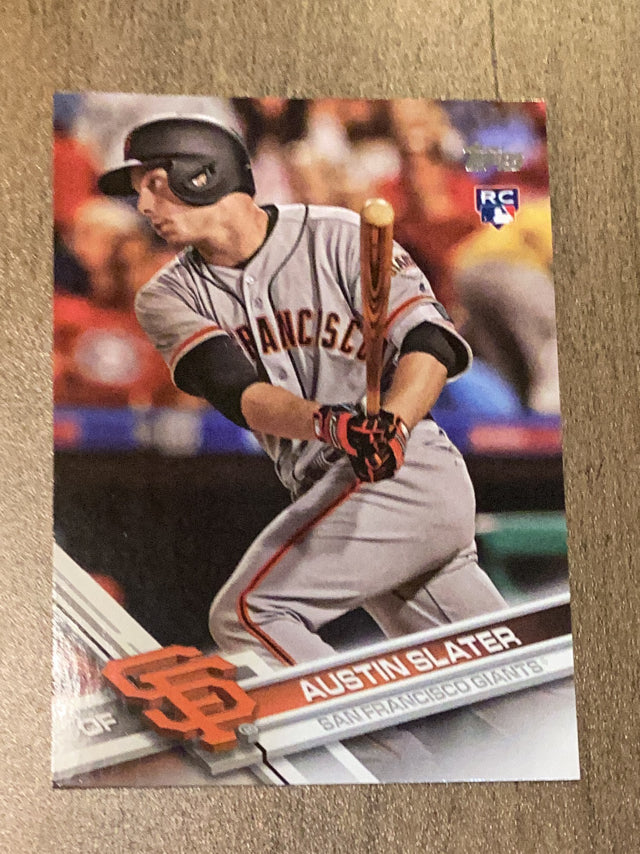 Austin Slater San Francisco Giants MLB 2017 Topps Update US126 RC