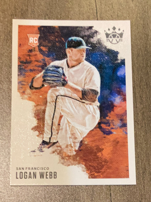 Logan Webb San Francisco Giants MLB 2020 Panini Diamond Kings 156 RC, SP