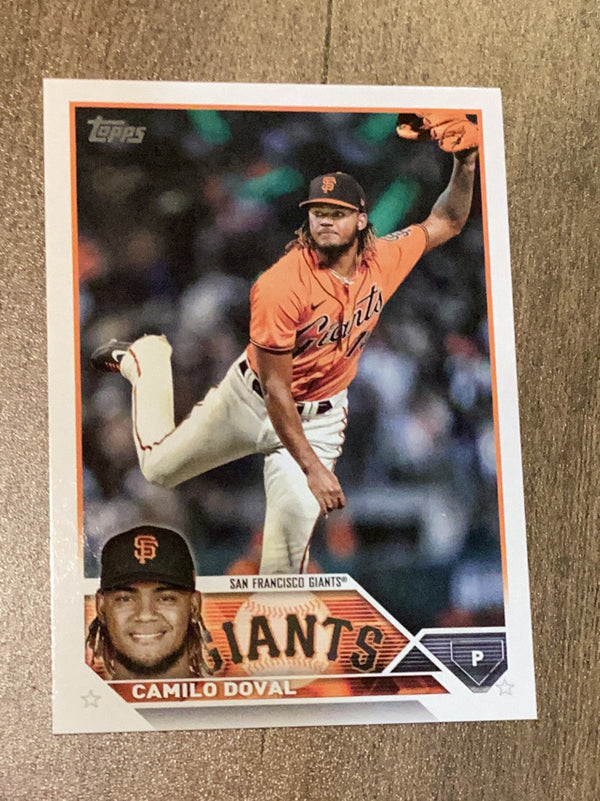 Camilo Doval San Francisco Giants MLB 2023 Topps 262 