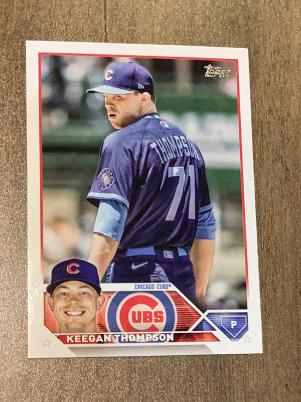 Keegan Thompson Chicago Cubs MLB 2023 Topps 40 