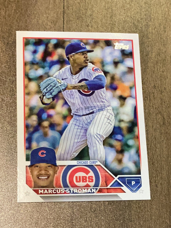 Marcus Stroman Chicago Cubs MLB 2023 Topps 54 