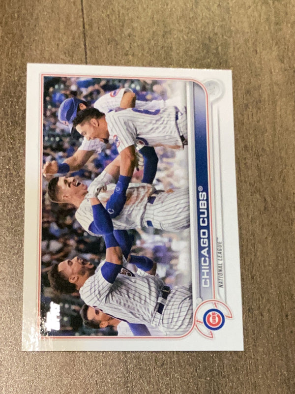 Chicago Cubs Chicago Cubs MLB 2022 Topps - Gold 585 SN2022, TC