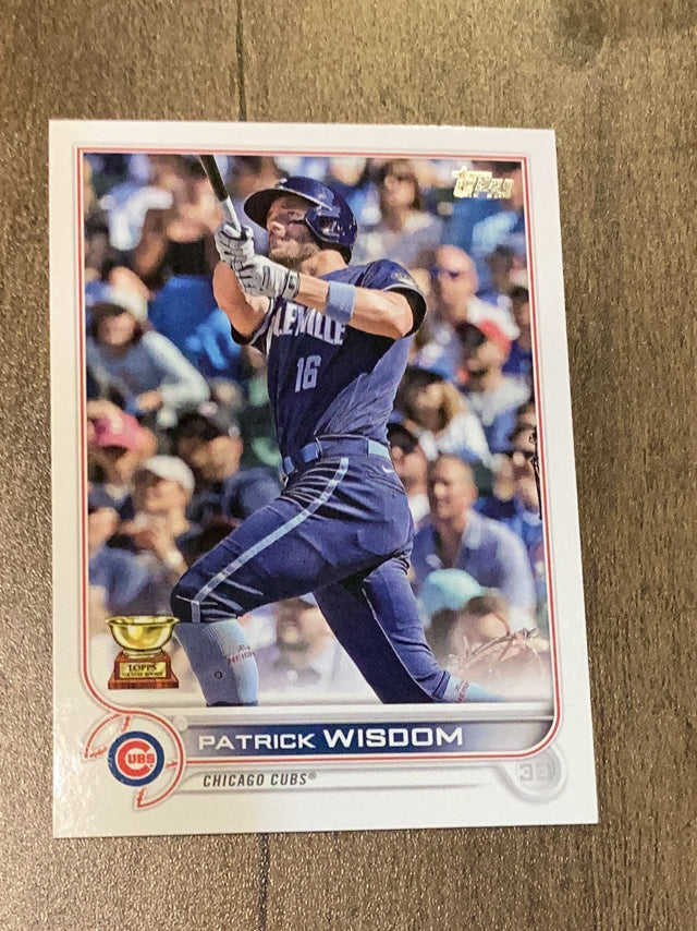 Patrick Wisdom Chicago Cubs MLB 2022 Topps 271 ASR