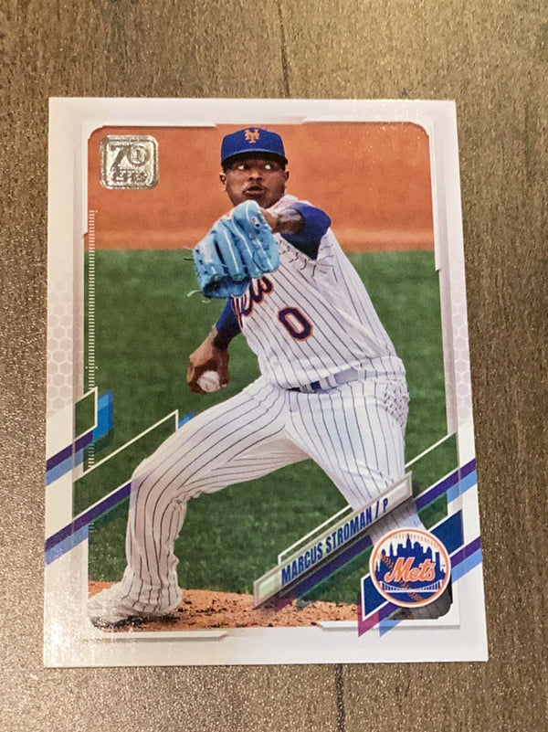 Marcus Stroman New York Mets MLB 2021 Topps 549 