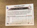 Cody Bellinger Los Angeles Dodgers MLB 2022 Topps 443 BASE: Batting Topps