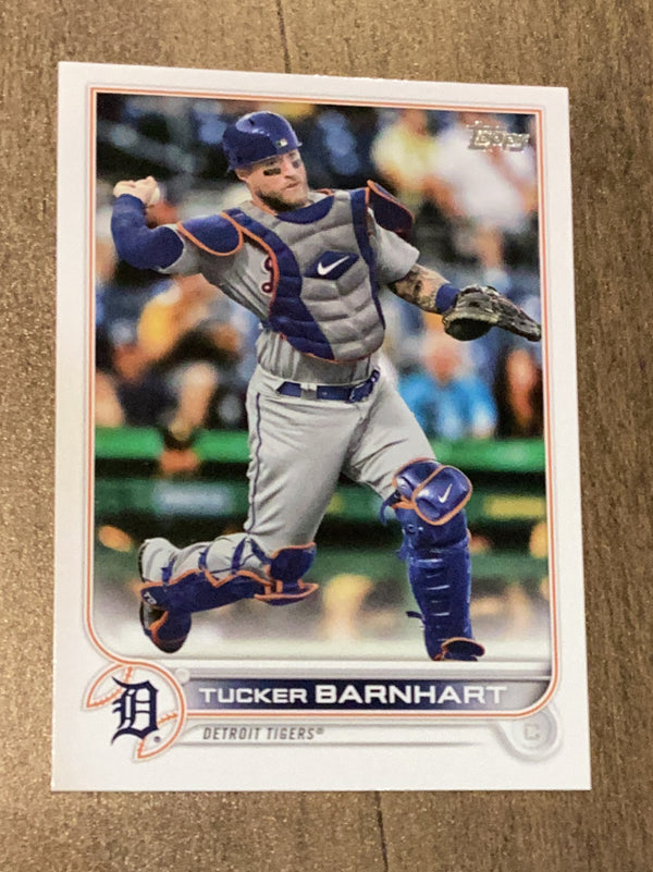 Tucker Barnhart Detroit Tigers MLB 2022 Topps 406 