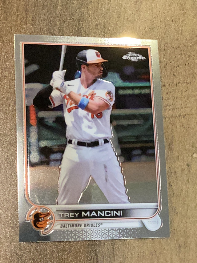 Trey Mancini Baltimore Orioles MLB 2022 Topps Chrome 72 