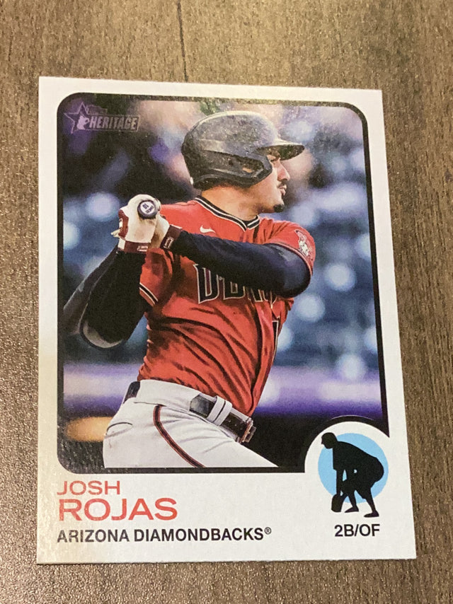 Josh Rojas Arizona Diamondbacks MLB 2022 Topps Heritage 37 