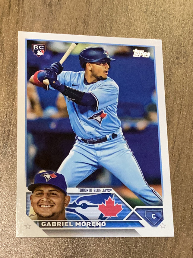 Gabriel Moreno Toronto Blue Jays MLB 2023 Topps 169 RC