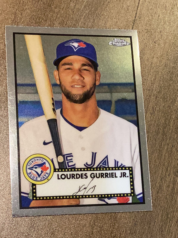 Lourdes Gurriel Jr. Toronto Blue Jays MLB 2021 Topps Chrome Platinum Anniversary 400 