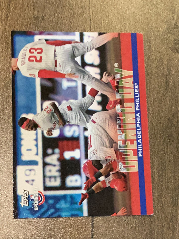 Philadelphia Phillies Philadelphia Phillies MLB 2022 Topps Opening Day - Opening Day OD-5 