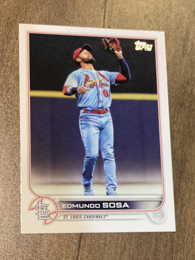 Edmundo Sosa St. Louis Cardinals MLB 2022 Topps 565 