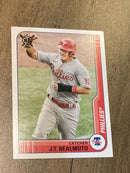 J.T. Realmuto Philadelphia Phillies MLB 2021 Topps Big League 187 SN75