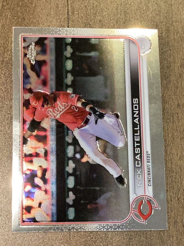 Nick Castellanos Cincinnati Reds MLB 2022 Topps Chrome 4 