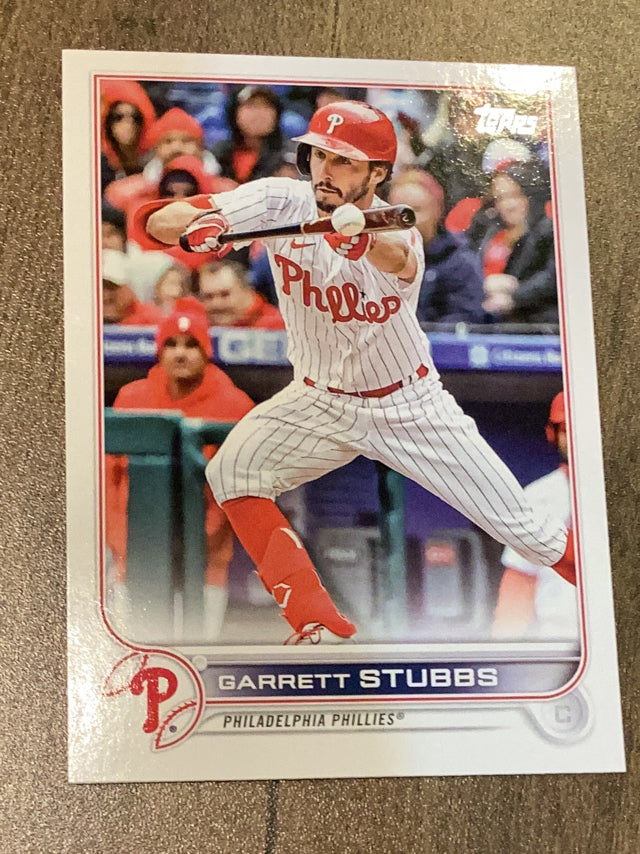 Garrett Stubbs Philadelphia Phillies MLB 2022 Topps Update US315 