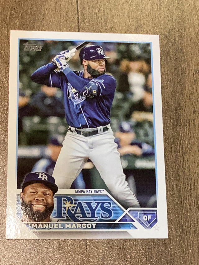 Manuel Margot Tampa Bay Rays MLB 2023 Topps 204 