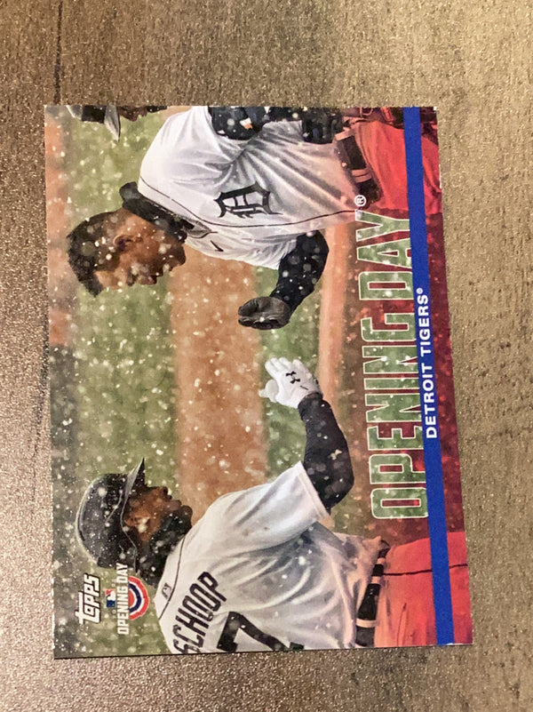 Detroit Tigers Detroit Tigers MLB 2022 Topps Opening Day - Opening Day OD-2 