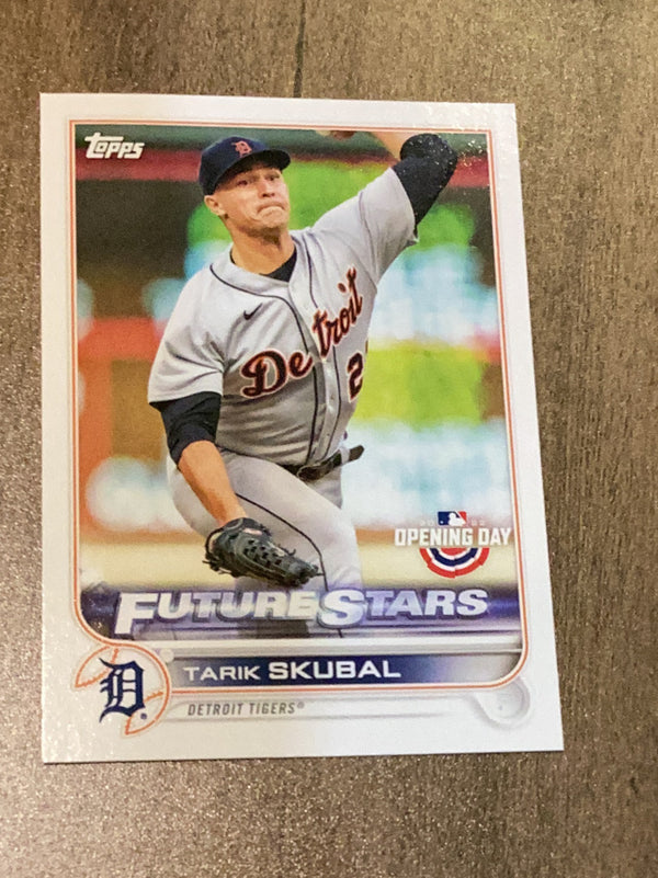 Tarik Skubal Detroit Tigers MLB 2022 Topps 423 FS