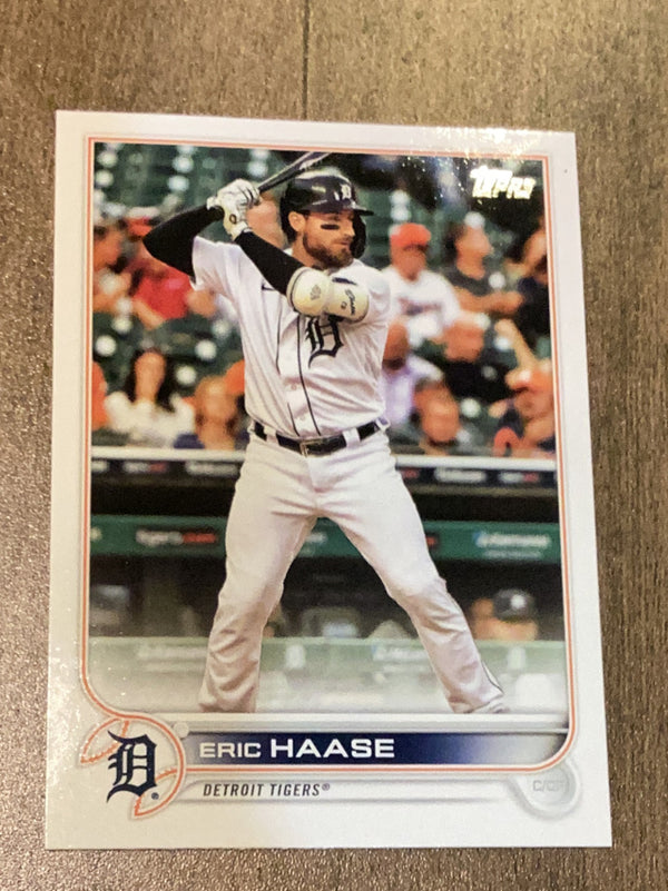 Eric Haase Detroit Tigers MLB 2022 Topps 488 