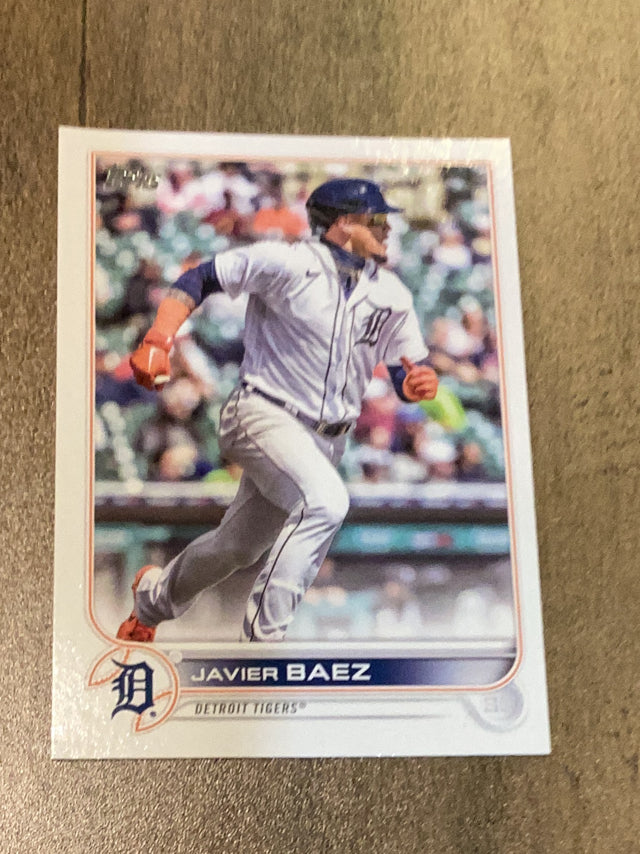 Javier Baez Detroit Tigers MLB 2022 Topps Update US89 