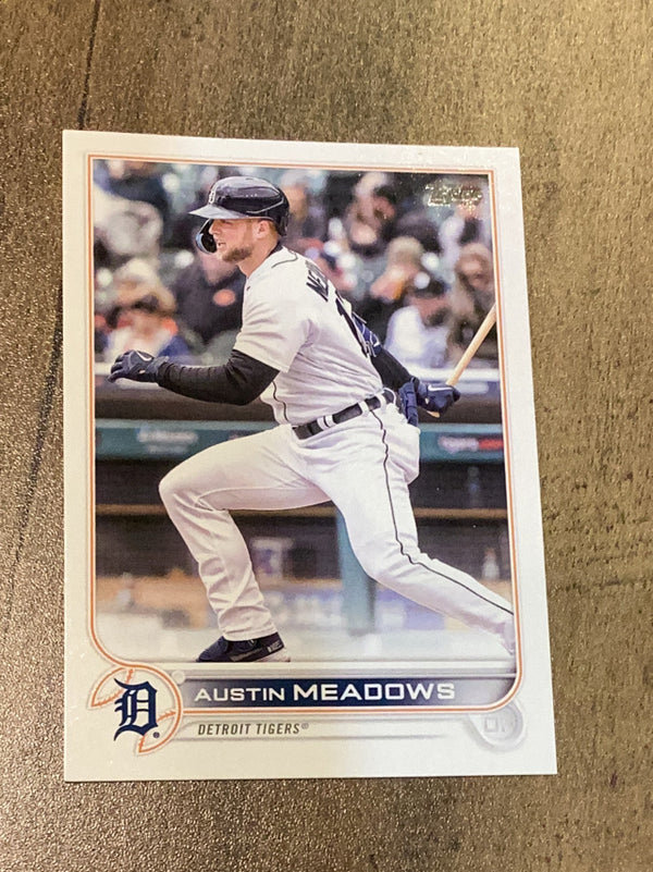 Austin Meadows Detroit Tigers MLB 2022 Topps Update US199 