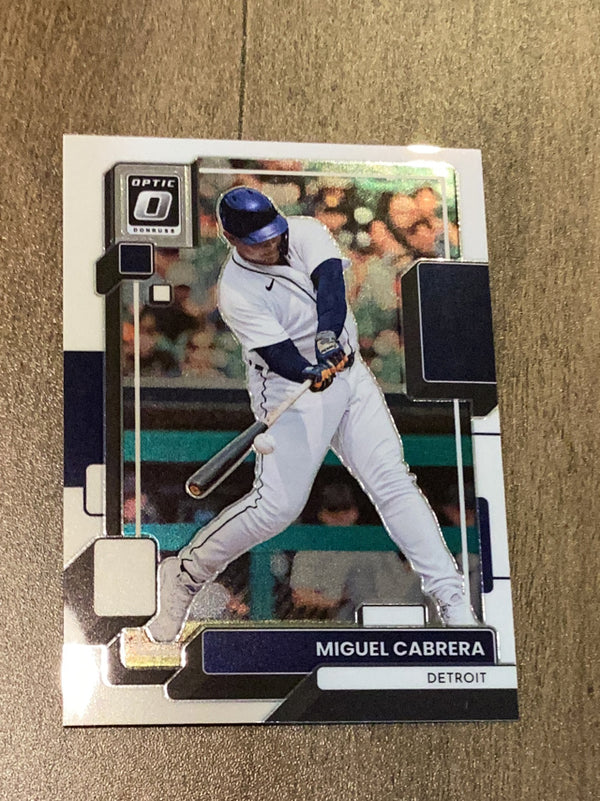 Miguel Cabrera Detroit Tigers MLB 2022 Donruss Optic 185 