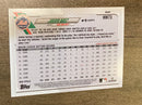 Javier Baez New York Mets MLB 2021 Topps Holiday HW73 Topps