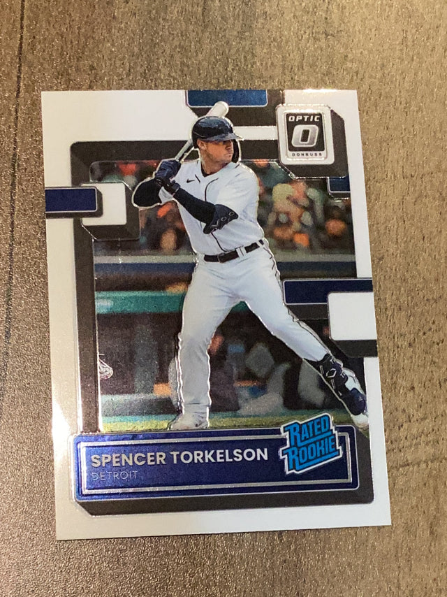 Spencer Torkelson Detroit Tigers MLB 2022 Donruss Optic 100 RR, RC