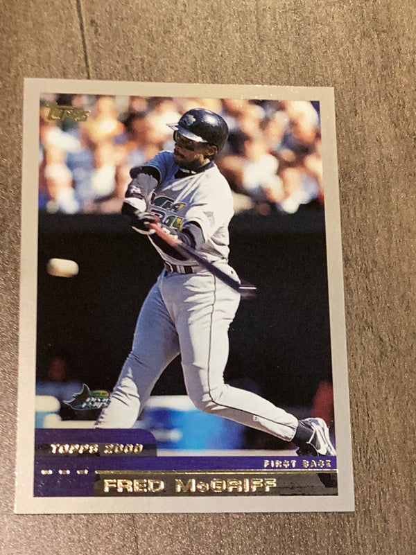 Fred McGriff Tampa Bay Devil Rays MLB 2000 Topps 31 