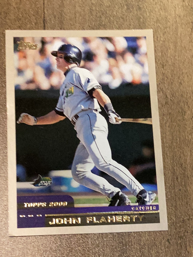 John Flaherty Tampa Bay Devil Rays MLB 2000 Topps 75 