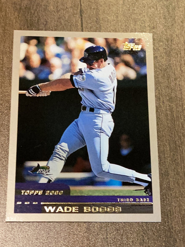 Wade Boggs Tampa Bay Devil Rays MLB 2000 Topps 3 