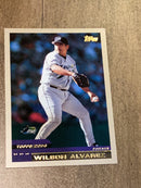 Wilson Alvarez Tampa Bay Devil Rays MLB 2000 Topps 386 