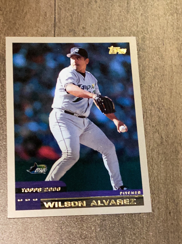 Wilson Alvarez Tampa Bay Devil Rays MLB 2000 Topps 386 