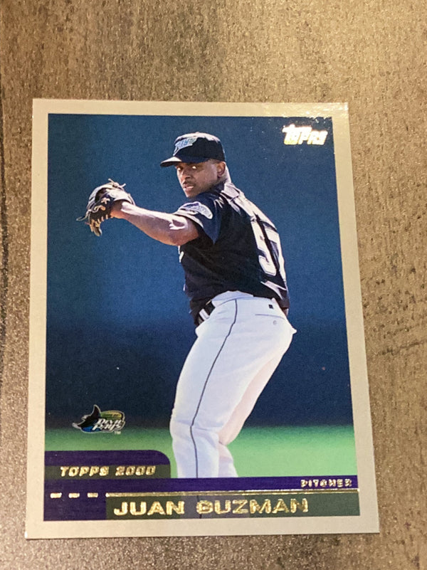 Juan Guzman Tampa Bay Devil Rays MLB 2000 Topps 284 